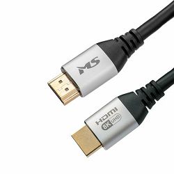 MS CABLE HDMI M -> HDMI M 2.1, 2m, V-HH7200, crni