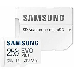 Memorijska kartica SD micro SAM EVO Plus 256GB + Adapter MB-