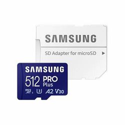 Memorijska kartica SD micro SAM PRO Plus 512GB + Adapter MB-