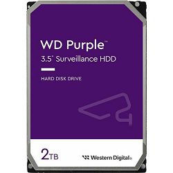 HDD Interni WD Purple Surveillance 2TB 3,5