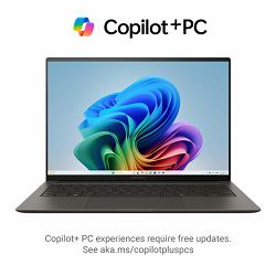UX5406SA-PZ281X, 14/3K/Core Ultra 7 258V/32GB/1TB/INT/W11P/G