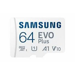 Memorijska kartica SD micro SAM EVO Plus 64GB + Adapter MB-M