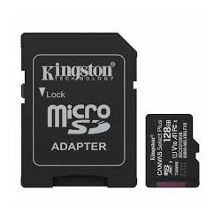 MEM SD MICRO 128GB Kingston Canvas Select Plus + Adapter SDC