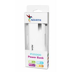 ADATA  Power Bank P12500D WHITE AD