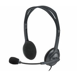 Slušalice Logitech H111 black