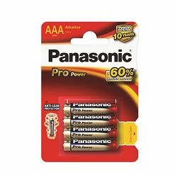 PANASONIC baterije LR03PPG/4BP Alkaline Pro Power