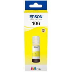 Tinta EPSON EcoTank/ITS 106 yellow