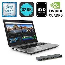 HP ZBook 17 G5 - Core i7, 32GB DDR4, 1TB SSD, P5200 + ThunderBolt 3 Dock
