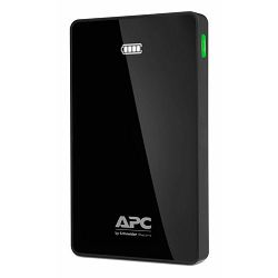 APC Mobile Power Pack, 10000mAh Li-polymer, Black