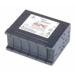 APC 4 position chassis for replaceable data line surge protection modules, 1U