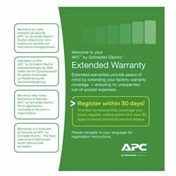 APC 3 Year Warranty Extension 5-6 kVA UPS