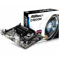 Asrock Intel CPU onboard MB D1800M