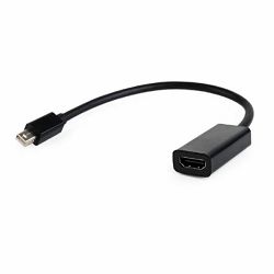 Mini DisplayPort to HDMI adapter cable, black