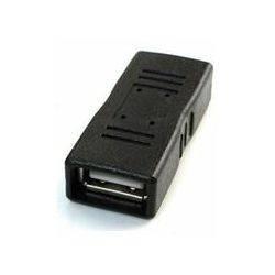 Gembird USB 2.0 coupler, black