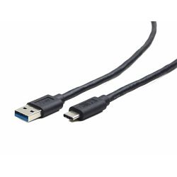 Gembird USB 3.0 AM to Type-C cable (AM CM), 3m, black