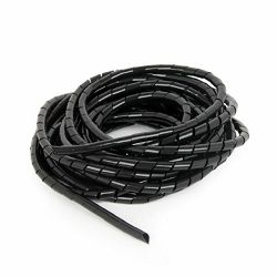 Gembird 12 mm spiral cable wrap, 10 m, black