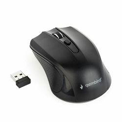 Gembird 6-button Wireless optical mouse, black