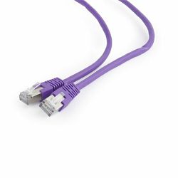 Gembird FTP Cat6 Patch cord, purple, 0,25 m