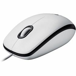 Logitech M100 mouse White, USB