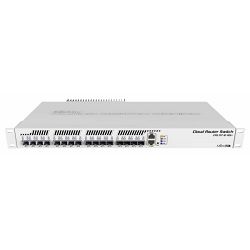 MikroTik Cloud Router Switch 16 SFP 1 GbE copper port ROS LVL 6