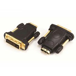 NaviaTec HDMI Jack to DVI Plug, gold