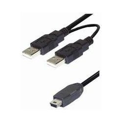 NaviaTec USB A to Mini with power supplier 1.5m