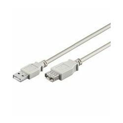 NaviaTec USB 2.0 A plug to A jack 3m beige