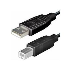 NaviaTec USB 2.0 A plug to B plug 3m black