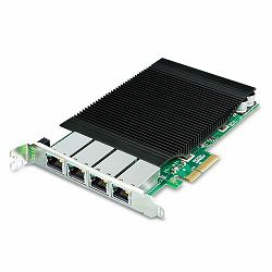 Planet 4-Port GbE 802.3at PoE PCIe (120W PoE budget)