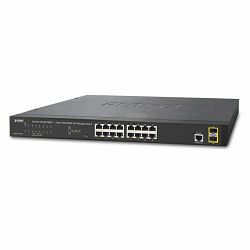 Planet 16-Port Managed Gigabit Switch 2 SFP Interfaces