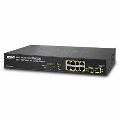 Planet 8-Port Gigabit HP PoE 2-Port SFP Managed Switch (120W)