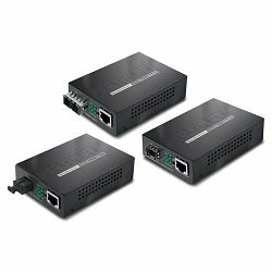 Planet 1000Base-T to mini-GbiC Managed Media Converter