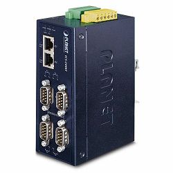 Planet Industrial 4-Port RS232 RS422 RS485 Serial Device Server