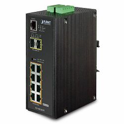 Planet Industrial 8P Gigabit HP POE (270w) 2P SFP Managed Switch