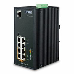 Planet Industrial 4-Port 10 100 1000T 802.3at PoE 4-Port 10 100 1000T Managed Switch (-40~75 degrees C)