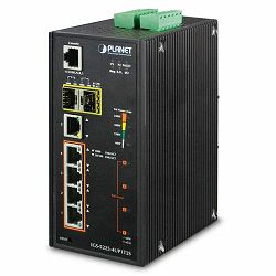 Planet Industrial L2 4-Port 10 100 1000T Ultra PoE 1-Port 10 100 1000T 2-Port 100 1000X SFP Managed Switch