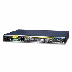 Planet Industrial L3 20-Port 100 1000X SFP 4-Port Gigabit TP SFP 4-Port 10G SFP Managed Ethernet Switch