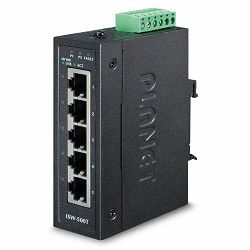 Planet Industrial 5-Port 10 100TX Compact Ethernet Switch