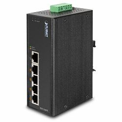 Planet 4P POE 1P FX Industrial Ethernet Switch