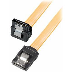 Transmedia HDD SATA cable 1.5 3 6 Gbit s 7 pin SATA L-type plug 0,3m