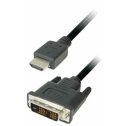 Transmedia Monitor Cable DVI HDMI 15m