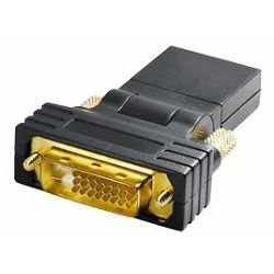 Transmedia DVI HDMI-Adapter bendable connector