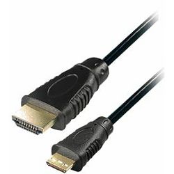 Transmedia HDMI-plug type A to HDMI plug type C, 10m