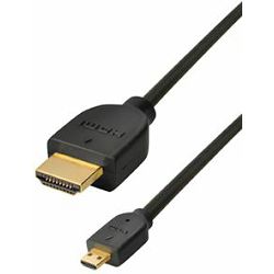 Transmedia HDMI A Plug - HDMI D plug 1m