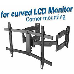 Transmedia Corner Bracket for Curved- and Flat Panel TV (94 - 178 cm)