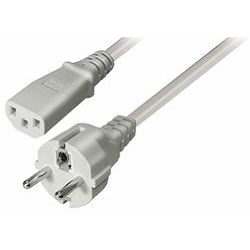 Transmedia Power Cable CEE 7 7 plug - IEC 320 C13 Jack