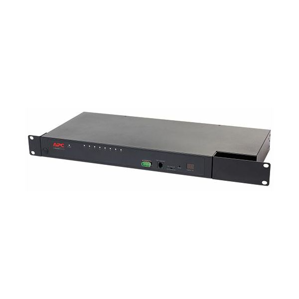 APC Rack Mount KVM 2G Switch, Analog, 1 Local User,